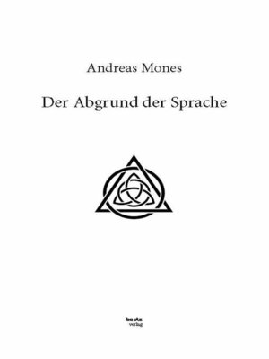 cover image of Der Abgrund der Sprache